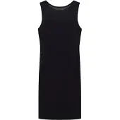 Armani Exchange Xw000943_af13729 Ermeløs Kort Kjole