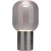 Näve LED-deko-bordlampe Albero med batteri, fot av stål