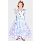 Den Goda Fen Kostymer - Prinsesse Kjole - Frost - - 2-4 år (92-104) - Kostymer