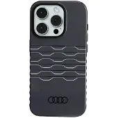 Audi IML MagSafe-etui for iPhone 15 Pro - svart
