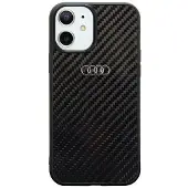 Audi karbonfiber iPhone 11 / Xr 6,1" svart/sort hardcase AU-TPUPCIP11-R8/D2-BK