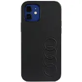 Audi Synthetic Leather Iphone 12 Pro 6.1 Autpupcip12pttd1bk Telefondeksel
