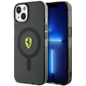 Ferrari FEHMP14SURKK iPhone 14 6,1" svart/svart hardcase Translucent Magsafe
