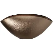 Leonardo glasskål 28x14 cm brun COMO -