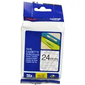 Brother TZe-151 - Standardklebemiddel - svart på blank - Rull (2,4 cm x 8 m) 1 kassett(er) laminert teip - for PT-D600 P-Touch PT-2430, 3600, 750, 9800, D800, E500, E550, H500, P750, P900