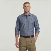 G-Star The Hendrik Slim Fit Skjorte Med Lange Ermer