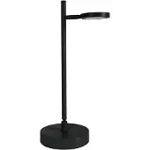 Näve LED-bordlampe Lupa, svart Høyde 45 cm Metall Touchdim