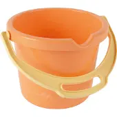 Dantoy Bøtte m. Helletut - 16 cm - Pastell oransje - - OneSize - Bøtte