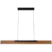Näve Wilma hengelampe, tre, lengde 122 cm, dimbar