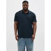Jack & Jones Austin Plus Size Kortermet Poloskjorte