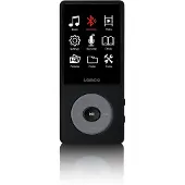 Lenco Xemio-860, MP3-spiller, 8 GB, TFT, 130 g, Sort, Grå, Hodetelefoner