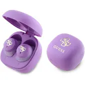 GUESS Iridescent 4G Printed Logo True Wireless-øretelefoner - Matt Lilla
