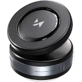 Wozinsky WUSQ-01 Car Holder with Qi Charger Compatible with MagSafe - Black