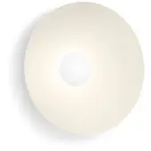 Wever & Ducre LED-vegglampe Clea 2.0 beige Ø 50 cm 2700 K