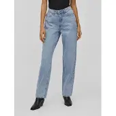 Vila Vikelly Høy Midje Straight Fit Jeans