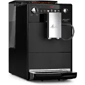 Melitta Series 600 F300-100 Latticia OT - Automatisk kaffemaskin med melkeskummer - svart
