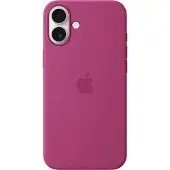 Apple iPhone 16 Plus Silicone Case with MagSafe - Fuchsia
