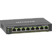 Netgear Plus GS308EPP - Switch - smart - 8 x 10/100/1000 (PoE+) - stasjonær, veggmonterbar - PoE+ (123 W)