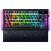 Razer BlackWidow V4 Pro tastatur 75 % trådløst, oransje Gen-3, US International