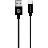 Champion USB-A til USB-C-kabel 1m Sort