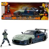 Jada Bil m. Figur - Naruto - Kakashi Hatake &amp; 1993 Mazda RX-7 - - - OneSize - Bil