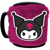 Pyramid Kuromi-krus Med Plysjtrekk 440ml