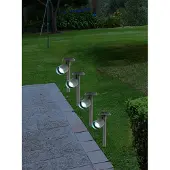 Lumineo Solcelledrevet Led-flomlys Til Hage 6400k