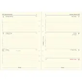 Filofax Refill Personal 2027 uke per oppslag, vertikal, svensk/dansk/norsk