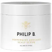 Philip B Peppermint Avocado hodebunnsskrubb 236 ml