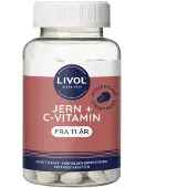 Livol Jern tyggetablet 140 pieces