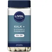 Livol Kalk + D-vitamin + Magnesium, 50 år 270 pieces