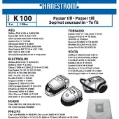 Hanestroem Støvsugerposer K100