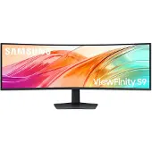 Samsung ViewFinity S9 S49F950UAU - S95UF Series - LED-skjerm - kurvet - USB - 49 - 5120 x 1440 Dual Quad HD @ 120 Hz - VA - 350 cd/m² - 3000:1 - DisplayHDR 400 - 5 ms - 2xHDMI, DisplayPort, USB-C - h