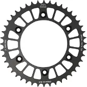 JT Sprockets Honda Jta210.44blk Aluminium Bakre Tannhjul