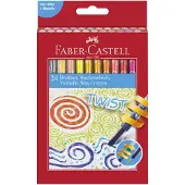 Faber-Castell Fargekritt - Vribar - 24 stk. - - OneSize - Fargesett
