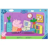 Ravensburger Peppa In Front Of The Computer - 15 brikker
