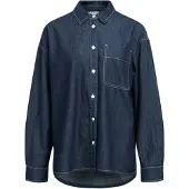 Object Langermet Denimskjorte