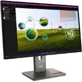 Lenovo ThinkVision P27Q-40 - LED-skjerm - 27 - 2560 x 1440 QHD @ 120 Hz - IPS - 350 cd/m² - 1500:1 - DisplayHDR 10 - 4 ms - HDMI, DisplayPort - eklipsesvart