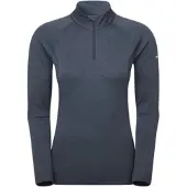 Montane Dart Halv Glidelås Langarmet T-skjorte