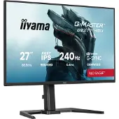 Iiyama G-MASTER Red Eagle GB2771HSU-B1 - LED-skjerm - gaming - 27 - 1920 x 1080 Full HD (1080p) @ 240 Hz - Fast IPS - 350 cd/m² - 1000:1 - 0.4 ms - HDMI, DisplayPort - høyttalere - svart, matt