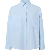 Hugo Blue Edafnena10274325 Blue Langermet Bluse