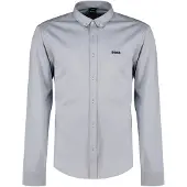 BOSS Motion 10263169 Green Skjorte Med Lange Ermer
