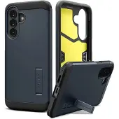Spigen Tough Armor-etui for Samsung Galaxy A57 5G - marineblå