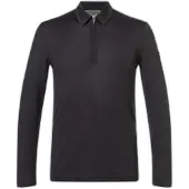 Super.natural Zip Regular Fit Langermet Poloskjorte