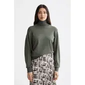 Scotch & Soda Relaxed Fit Roll Genser Med Høy Hals