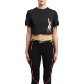 Reebok Sloan Core Graphic Cropped T-skjorte