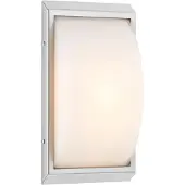 LCD Utendørs vegglampe 052, stål, glass, bevegelsessensor