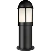 LCD Sokkellampe Marco av aluminium, svart
