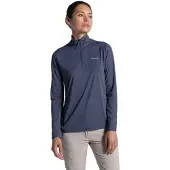 Craghoppers Nosilife Solar Shield+ Half Zip Langarmet T-skjorte