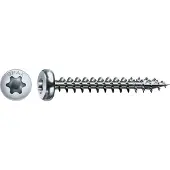 Spax 0201010400503, Skru, Metall, Zink, Tre, Panorama-hode, Torx, Metallisk